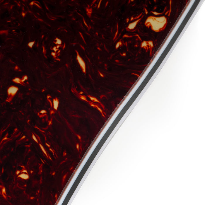 Musiclily Pro 8穴 ST SSSピックガード 2008-2019 中国製Squier Classic Vibe SQ CV 50s Reissue Vintage Stratストラトエレキギター用 4プライ エイジドホワイトパール