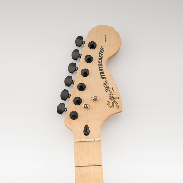 Musiclily Pro Single 15:1 Ratio 2-Pin Full Sealed Locking Machine Head Bass Side Tuner Tuning Peg Key with Hex Button for SQ Strat Tele Style Electric Guitar