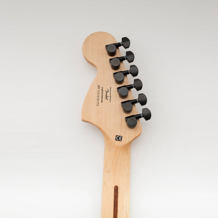 Musiclily Pro Single 15:1 Ratio 2-Pin Full Sealed Locking Machine Head Bass Side Tuner Tuning Peg Key with Hex Button for SQ Strat Tele Style Electric Guitar