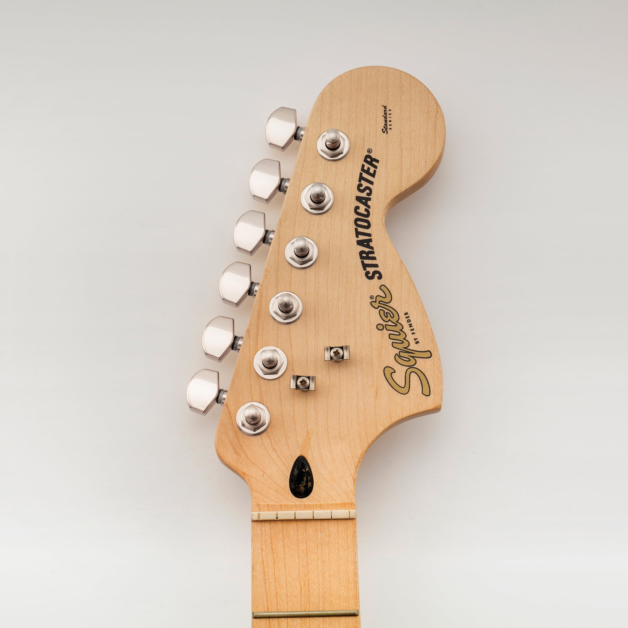 Musiclily Pro R15J-17 mécaniques à 6 en ligne, rapport 15:1, 2 pignons entièrement scellés avec verrouillage, clés de réglage avec bouton hexagonal pour guitare électrique de style SQ Strat Tele