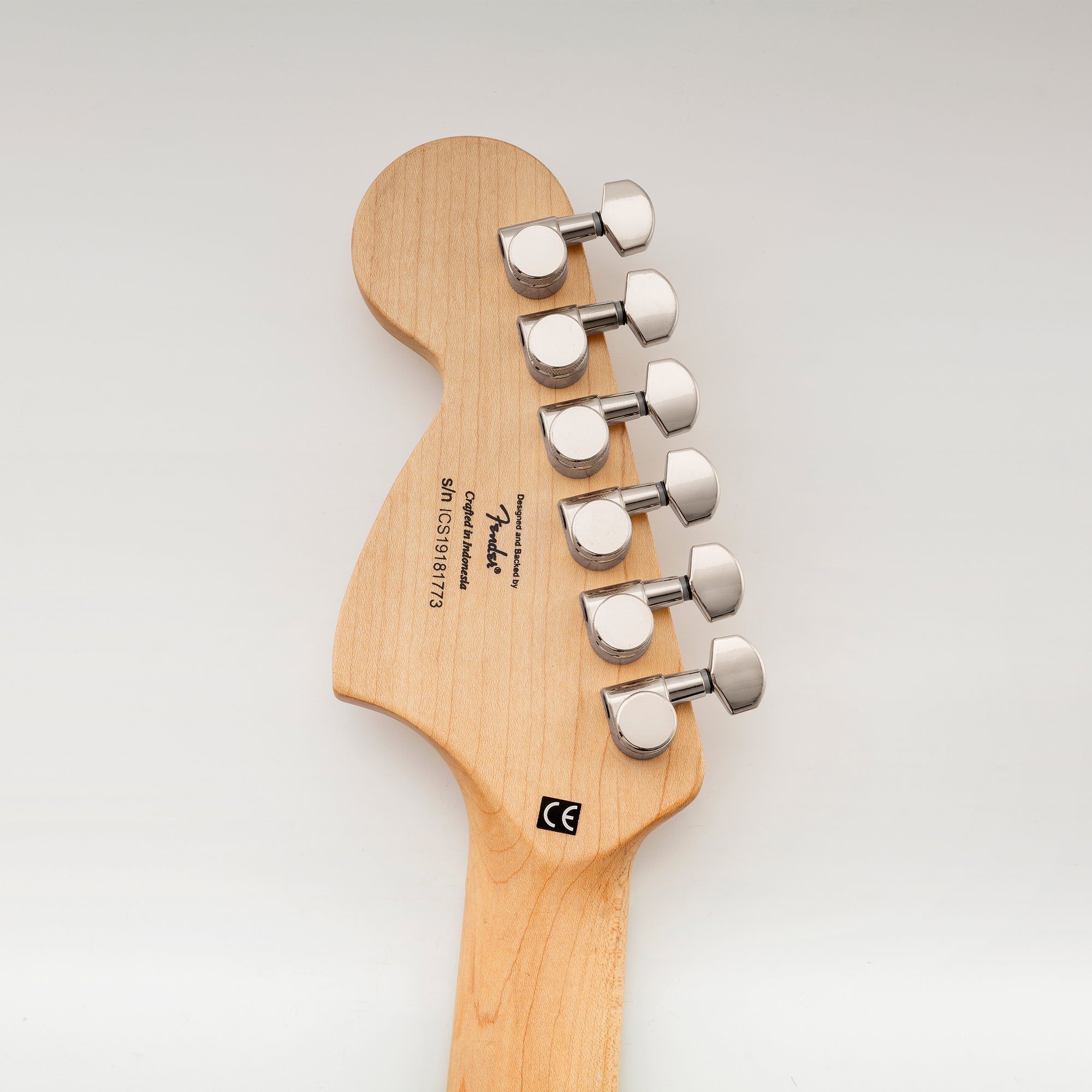 Musiclily Pro R15J-17 mécaniques à 6 en ligne, rapport 15:1, 2 pignons entièrement scellés avec verrouillage, clés de réglage avec bouton hexagonal pour guitare électrique de style SQ Strat Tele