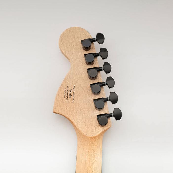 Musiclily Pro Single 15:1 Ratio 1-Pin Full Sealed Locking Machine Head Bass Side Tuner Tuning Peg Key with Hex Button for SQ Strat Tele Style Electric Guitar
