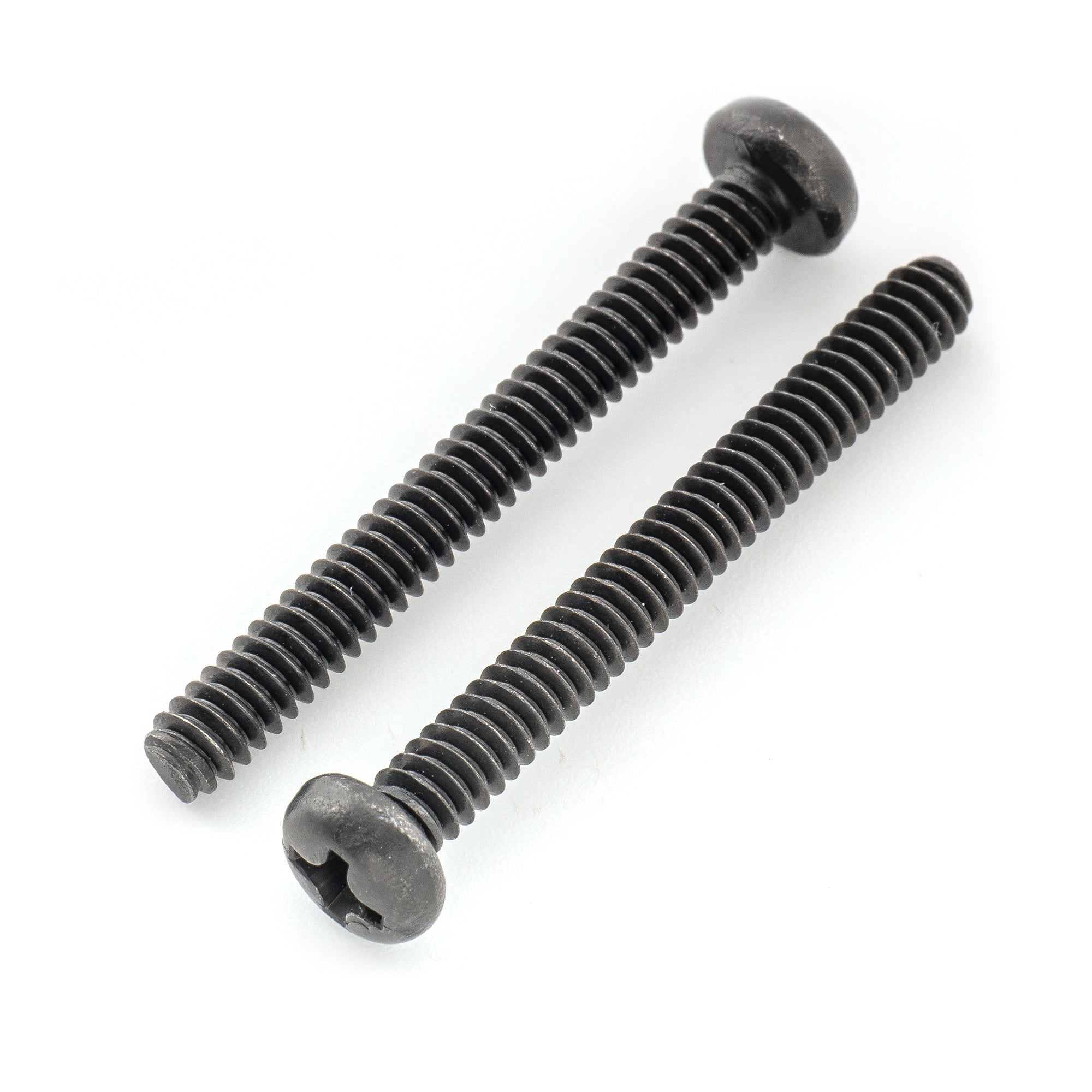 Musiclily Ultra UNC#6-32X1-1/4 Inch Stainless Steel Saddle Intonation Screws for USA Electric Guitar Bass Bridge, Black (Set of 10) Musiclily Ultra
