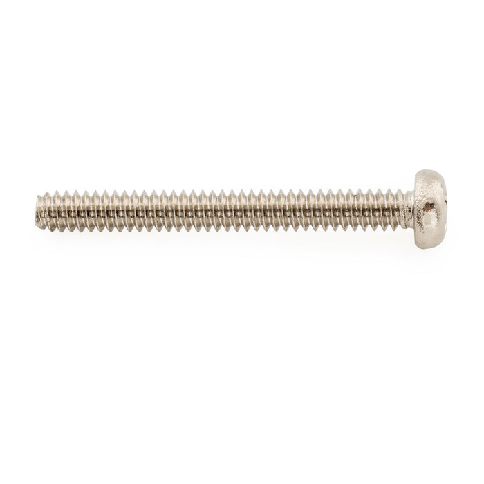 Musiclily Ultra UNC#6-32X1-1/4 Pollice Viti di Intonazione per Sella in Acciaio Inossidabile per Ponte Chitarra Elettrica e Basso USA, Nero (Set di 10)