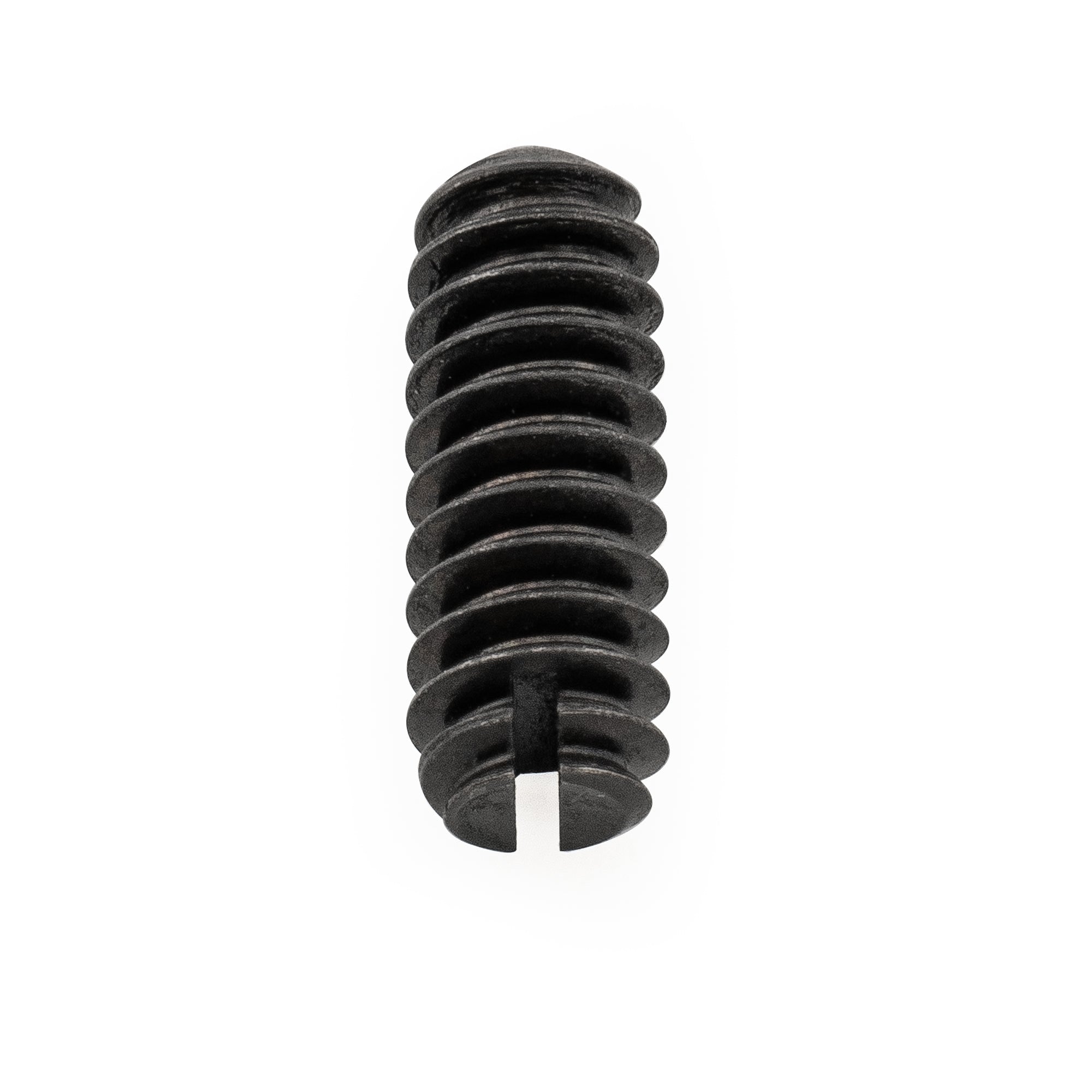 Musiclily Ultra UNC#6-32X3/8 Inch Stainless Steel Saddle Height Adjustment Screws Oval Point Slotted for USA Tele Style Electric Guitar Bridge, Black (Set of 20) Musiclily Ultra