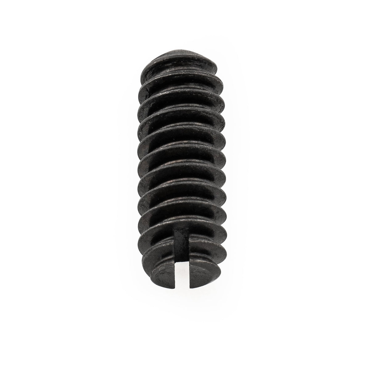 Musiclily Ultra UNC#6-32X3/8 Inch Stainless Steel Saddle Height Adjustment Screws Oval Point Slotted for USA Tele Style Electric Guitar Bridge, Black (Set of 20) Musiclily Ultra