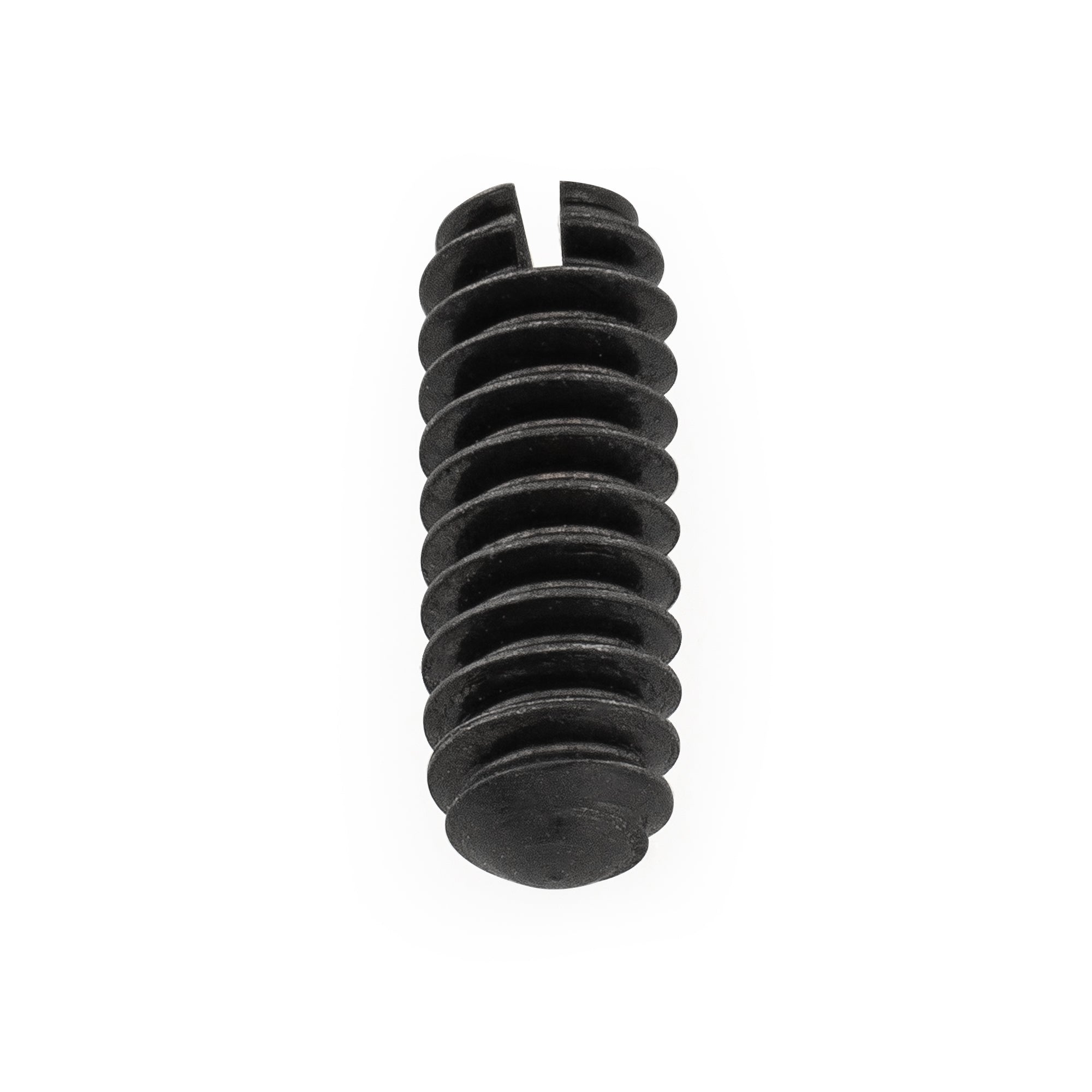 Musiclily Ultra UNC#6-32X3/8 Inch Stainless Steel Saddle Height Adjustment Screws Oval Point Slotted for USA Tele Style Electric Guitar Bridge, Black (Set of 20) Musiclily Ultra
