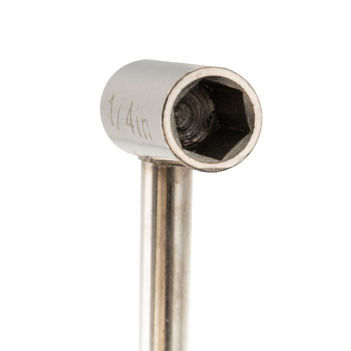 Musiclily Pro Llave de Vaso Hexagonal de Acero Endurecido 6,35 mm 1/4 Pulgada para Ajuste de Alma de Guitarra y Bajo