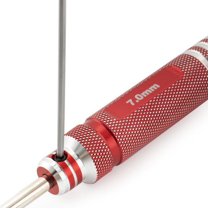 Musiclily Pro Llave de Vaso Hexagonal Métrica de Acero Endurecido de 7mm para Ajuste de Alma en Guitarra y Bajo