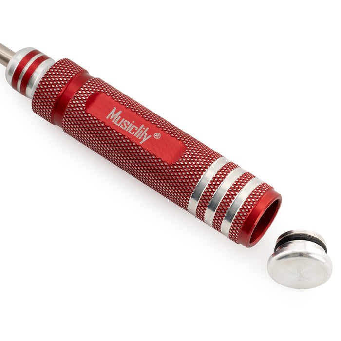 Musiclily Pro Llave de Vaso Hexagonal Métrica de Acero Endurecido de 7mm para Ajuste de Alma en Guitarra y Bajo