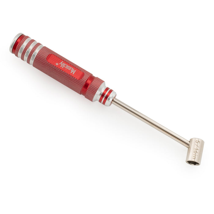 Musiclily Pro Llave de Tubo para Alma de Guitarra y Bajo, Acero Endurecido, 8mm 5/16 Pulgadas, Hexagonal