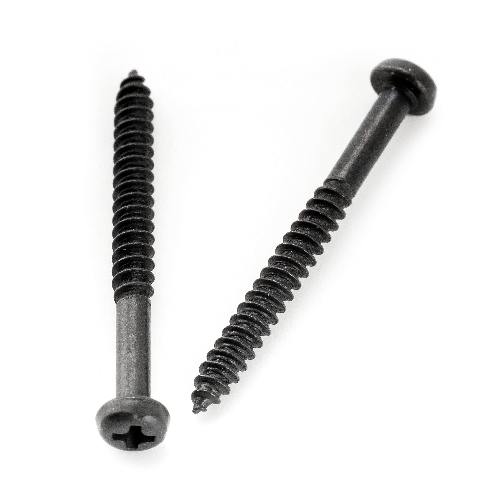 Tornillos de montaje de pastilla Musiclily Ultra de acero inoxidable métrico M2.5x25mm, cabeza Phillips y rosca parcial para guitarra eléctrica (Juego de 10)