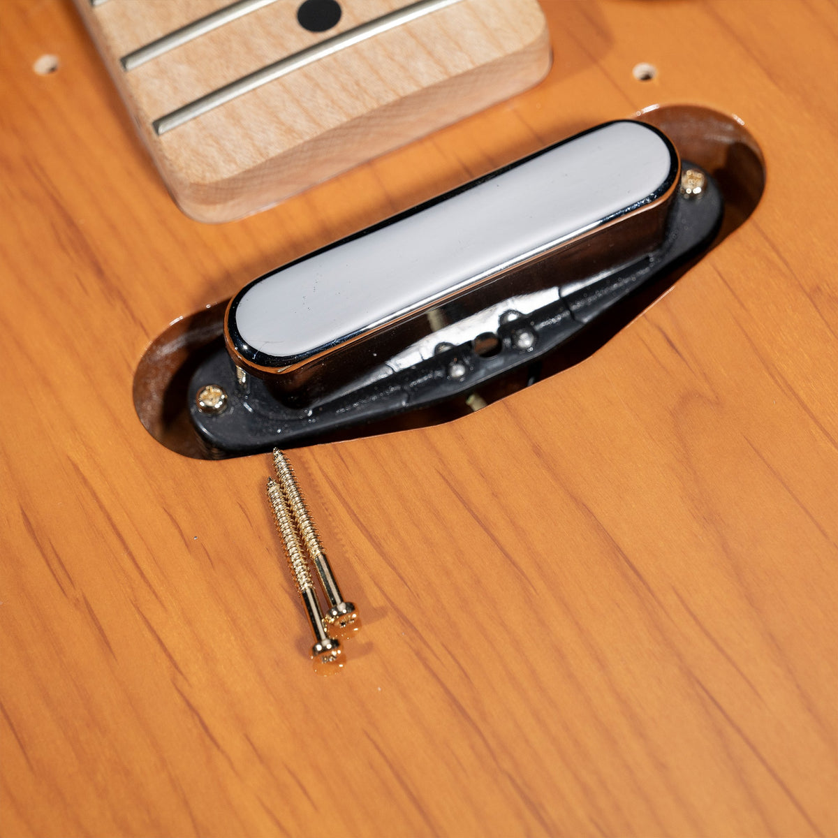 Tornillos de montaje de pastilla Musiclily Ultra de acero inoxidable métrico M2.5x25mm, cabeza Phillips y rosca parcial para guitarra eléctrica (Juego de 10)