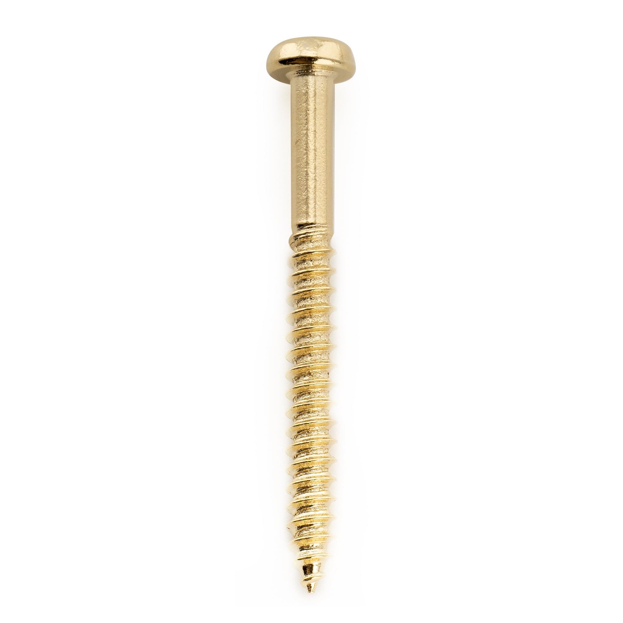 Tornillos de montaje de pastilla Musiclily Ultra de acero inoxidable métrico M2.5x25mm, cabeza Phillips y rosca parcial para guitarra eléctrica (Juego de 10)