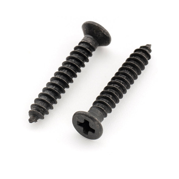 Musiclily Ultra Metric M2.6x16mm Stainless Steel Neck Humbucker Mounting Ring Screws Phillips Flat Head Countersunk for Electric Guitar (Set of 20)