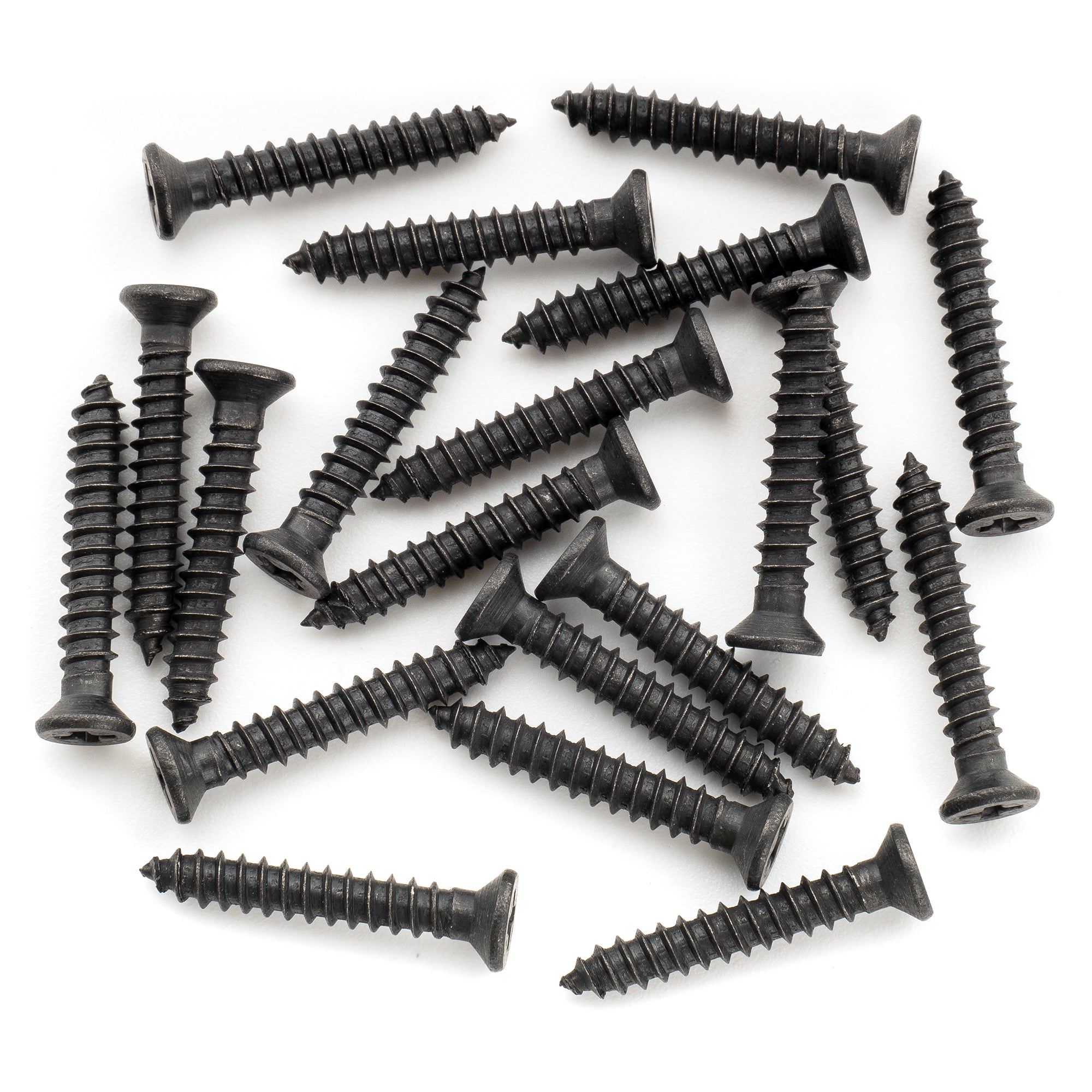 Musiclily Ultra Metric M2.6x16mm Stainless Steel Neck Humbucker Mounting Ring Screws Phillips Flat Head Countersunk for Electric Guitar (Set of 20) Musiclily Ultra
