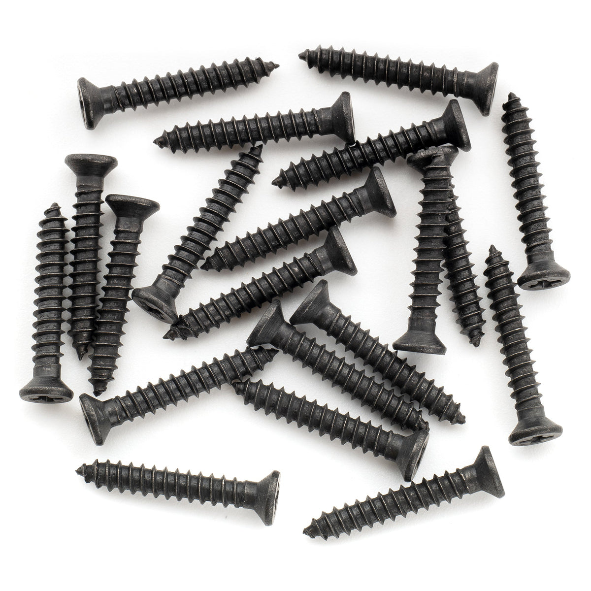 Musiclily Ultra Metric M2.6x16mm Stainless Steel Neck Humbucker Mounting Ring Screws Phillips Flat Head Countersunk for Electric Guitar (Set of 20) Musiclily Ultra