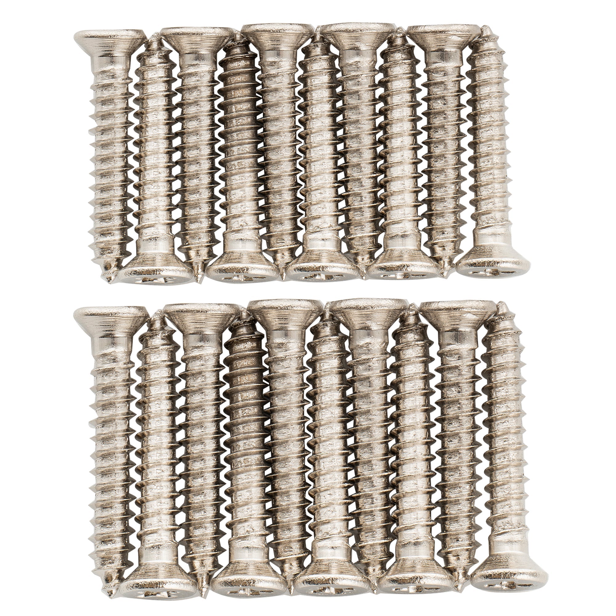 Musiclily Ultra Metric M2.6x16mm/M2.6x18mm Stainless Steel Humbucker Mounting Ring Screws Set Phillips Flat Head Countersunk for Electric Guitar (Set of 20) Musiclily Ultra
