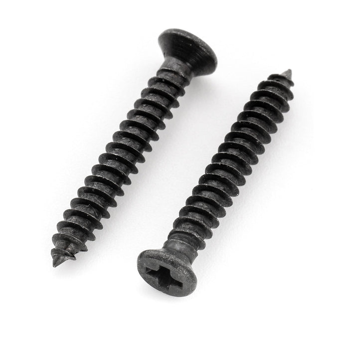 Musiclily Ultra Metric M2.6x18mm Stainless Steel Bridge Humbucker Mounting Ring Screws Phillips Flat Head Countersunk for Electric Guitar (Set of 20)