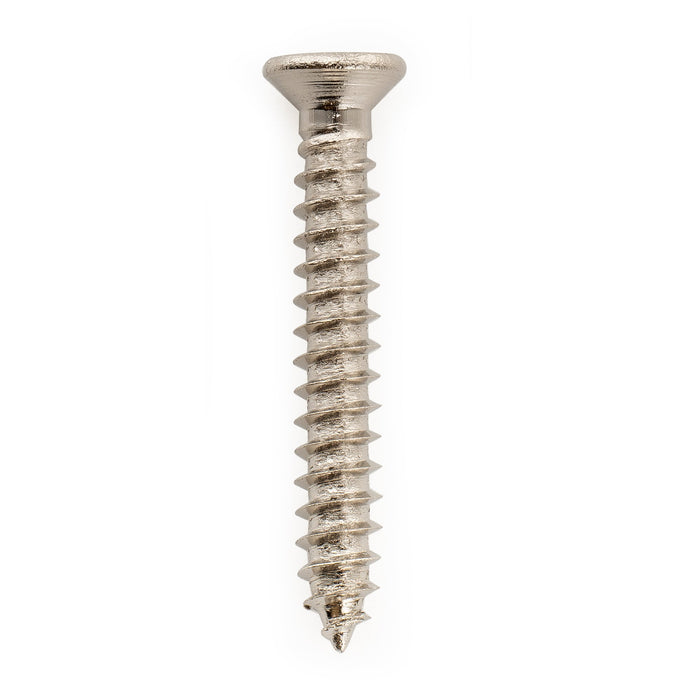 Musiclily Ultra Metric M2.6x18mm Stainless Steel Bridge Humbucker Mounting Ring Screws Phillips Flat Head Countersunk for Electric Guitar (Set of 20)