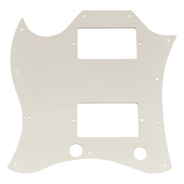 Musiclily Pro Guardapúas de guitarra de cara completa con 11 agujeros para EPI China Made SG Standard Electric Guitar