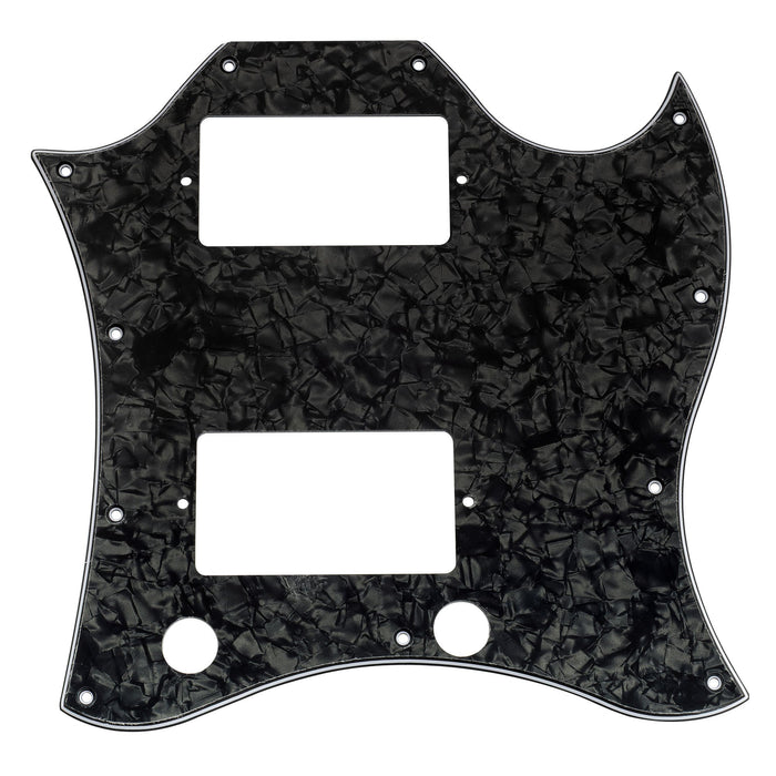 Musiclily Pro 11-Hole Full Face Guitar Pickguard for EPI China Made SG Standard Electric Guitar