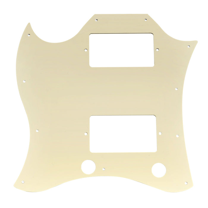 Musiclily Pro Guardapúas de guitarra de cara completa con 11 agujeros para EPI China Made SG Standard Electric Guitar