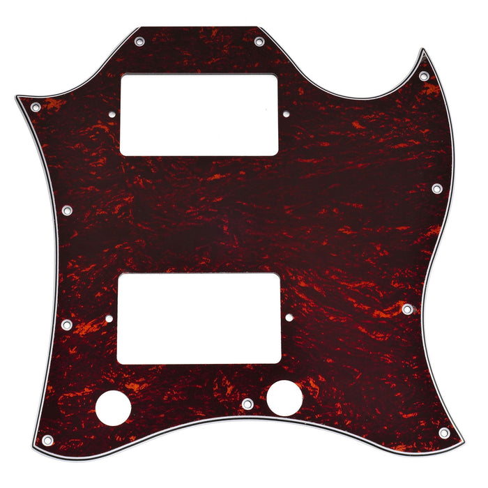 Musiclily Pro 11-Hole Full Face Guitar Pickguard for EPI China Made SG Standard Electric Guitar