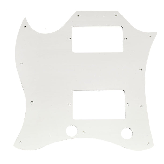 Musiclily Pro Guardapúas de guitarra de cara completa con 11 agujeros para EPI China Made SG Standard Electric Guitar