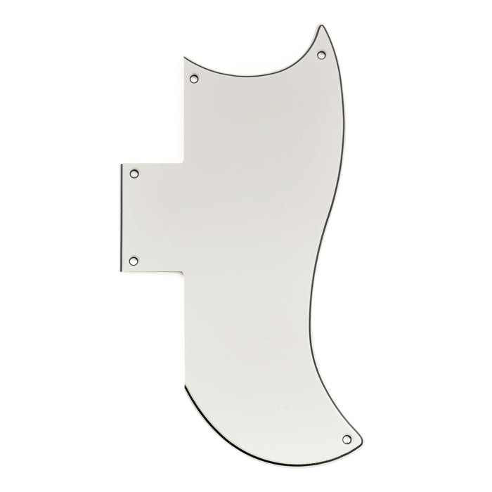 Musiclily Pro 5-Hole Half Face Guitar Pickguard for EPI China Made SG Standard 61 Electric Guitar