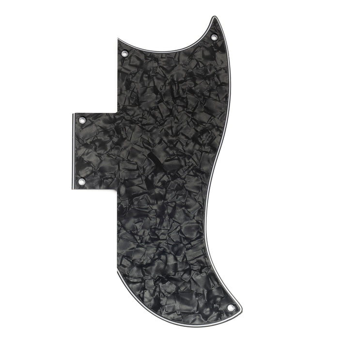 Musiclily Pro 5-Hole Half Face Guitar Pickguard for EPI China Made SG Standard 61 Electric Guitar