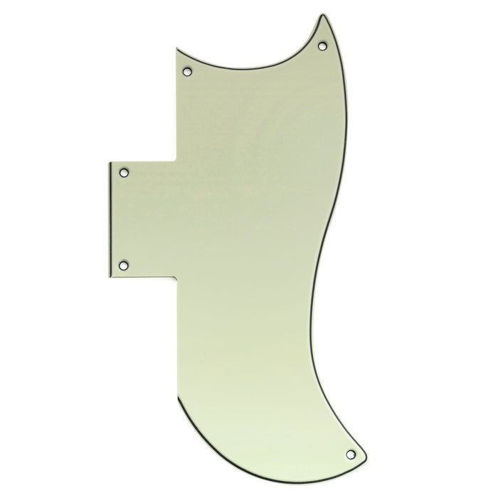 Musiclily Pro 5-Hole Half Face Guitar Pickguard for EPI China Made SG Standard 61 Electric Guitar