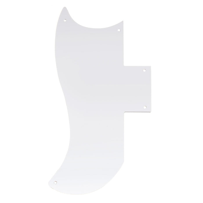 Musiclily Pro 5-Hole Half Face Guitar Pickguard for EPI China Made SG Standard 61 Electric Guitar