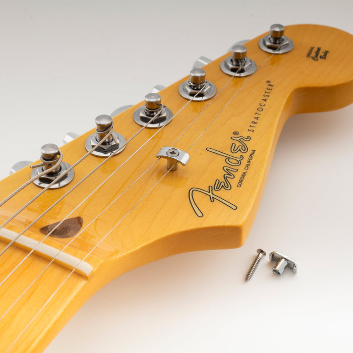 Musiclily Pro Saitenführung Bäume Halterungen für Fender American Ultra Style E-Gitarre, Schwarz (Set von 2)