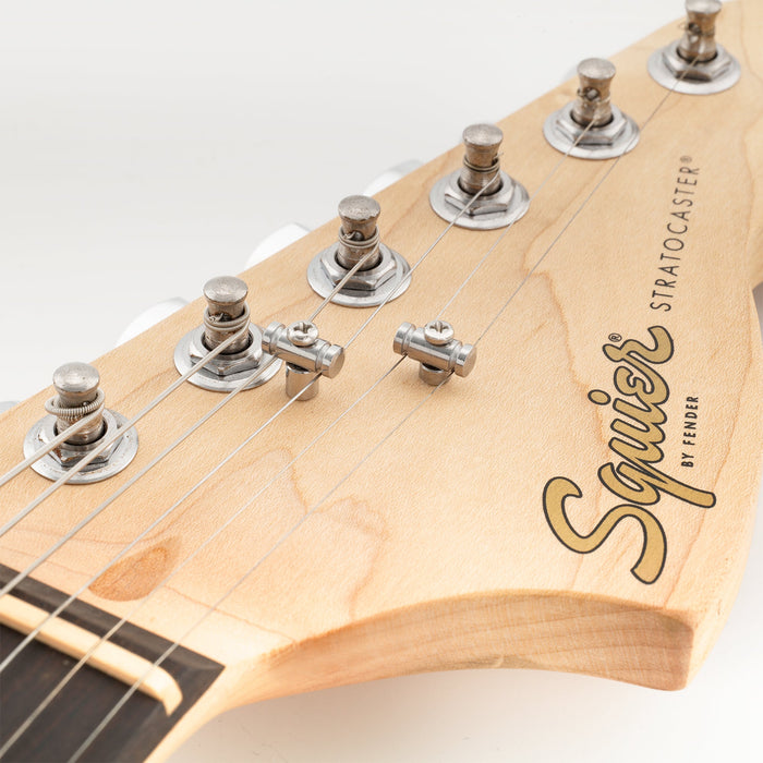 Musiclily Pro Guías de Cuerdas Tipo Barril de Acero para Guitarra Eléctrica, Negro (Juego de 2)