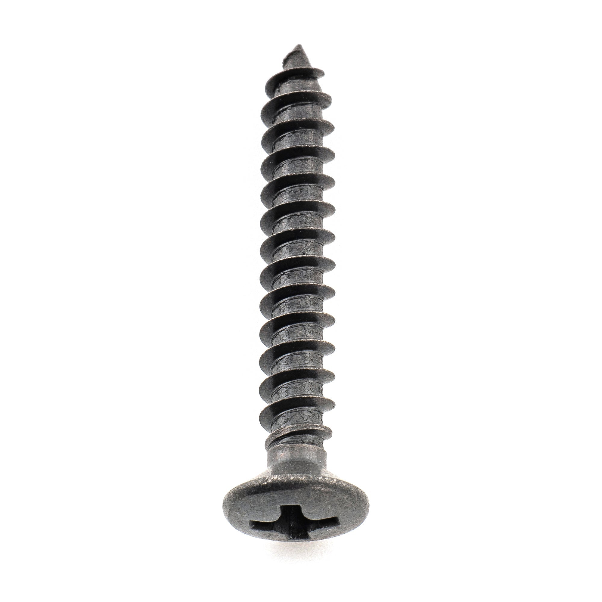 Musiclily Ultra 4x28mm Stainless Steel Countersunk Epi Style Strap Button Mounting Screws, Black (Set of 10) Musiclily Ultra