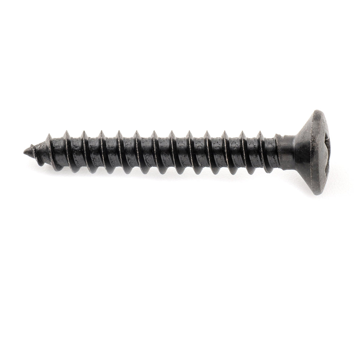 Musiclily Ultra 4x28mm Stainless Steel Countersunk Epi Style Strap Button Mounting Screws, Black (Set of 10) Musiclily Ultra