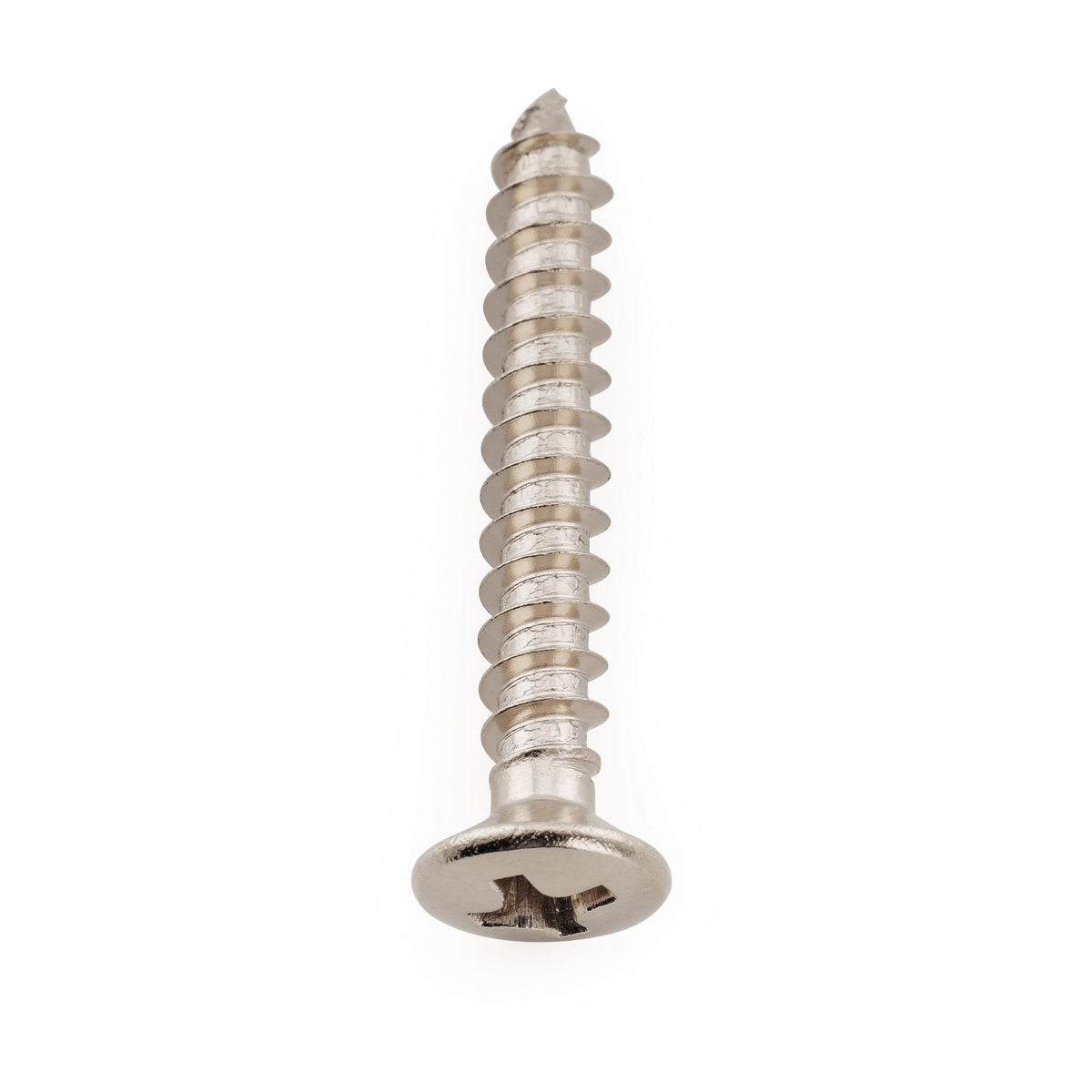 Musiclily Ultra Tornillos de Montaje para Botón de Correa Estilo Epi, Acero Inoxidable Avellanado 4x28mm, Negro (Juego de 10)