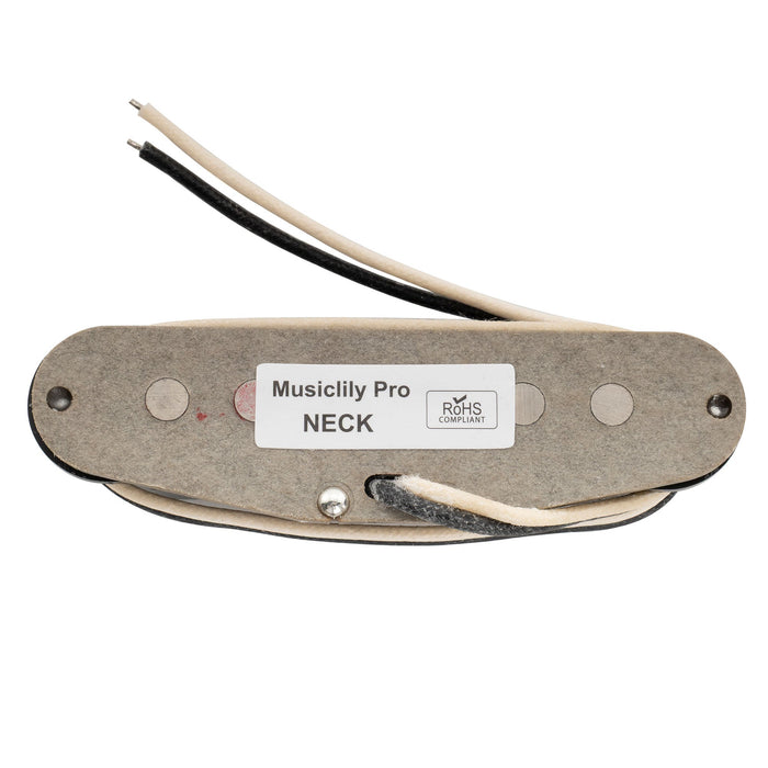 Musiclily Pro ST-TX スタッガードアルニコ5 シングルコイルネックピックアップ Stratスタイル エレキギター用