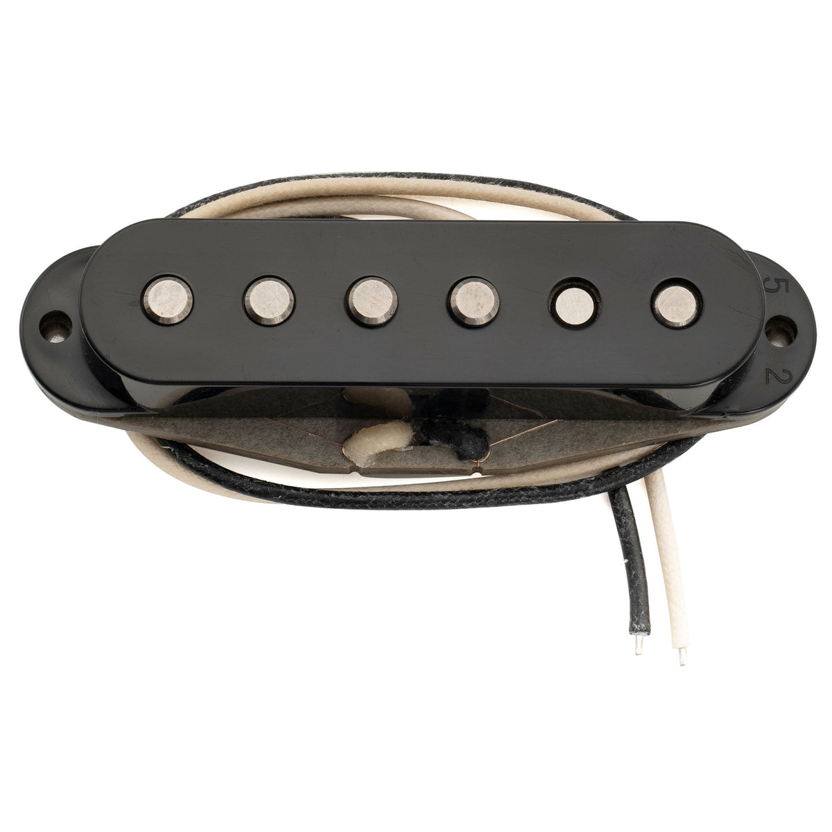 Musiclily Pro ST-TX Staffelte Alnico 5 Single-Coil Halstonabnehmer für Strat-Style E-Gitarre