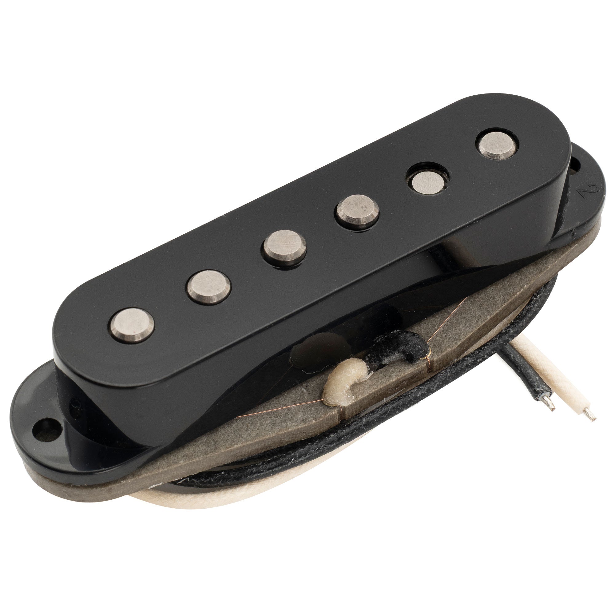 Musiclily Pro ST-TX Staffelte Alnico 5 Single-Coil Halstonabnehmer für Strat-Style E-Gitarre