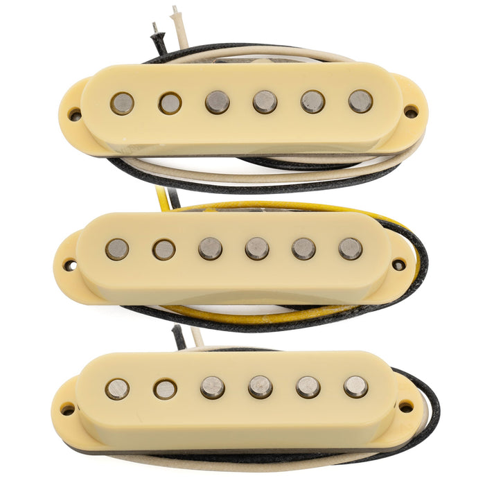 Musiclily Pro ST-TX スタッガードアルニコ5 シングルコイルネック/ミドル/ブリッジピックアップセット Stratスタイル エレキギター用