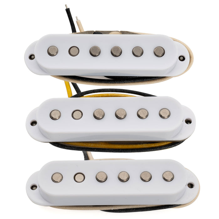 Musiclily Pro ST-TX スタッガードアルニコ5 シングルコイルネック/ミドル/ブリッジピックアップセット Stratスタイル エレキギター用