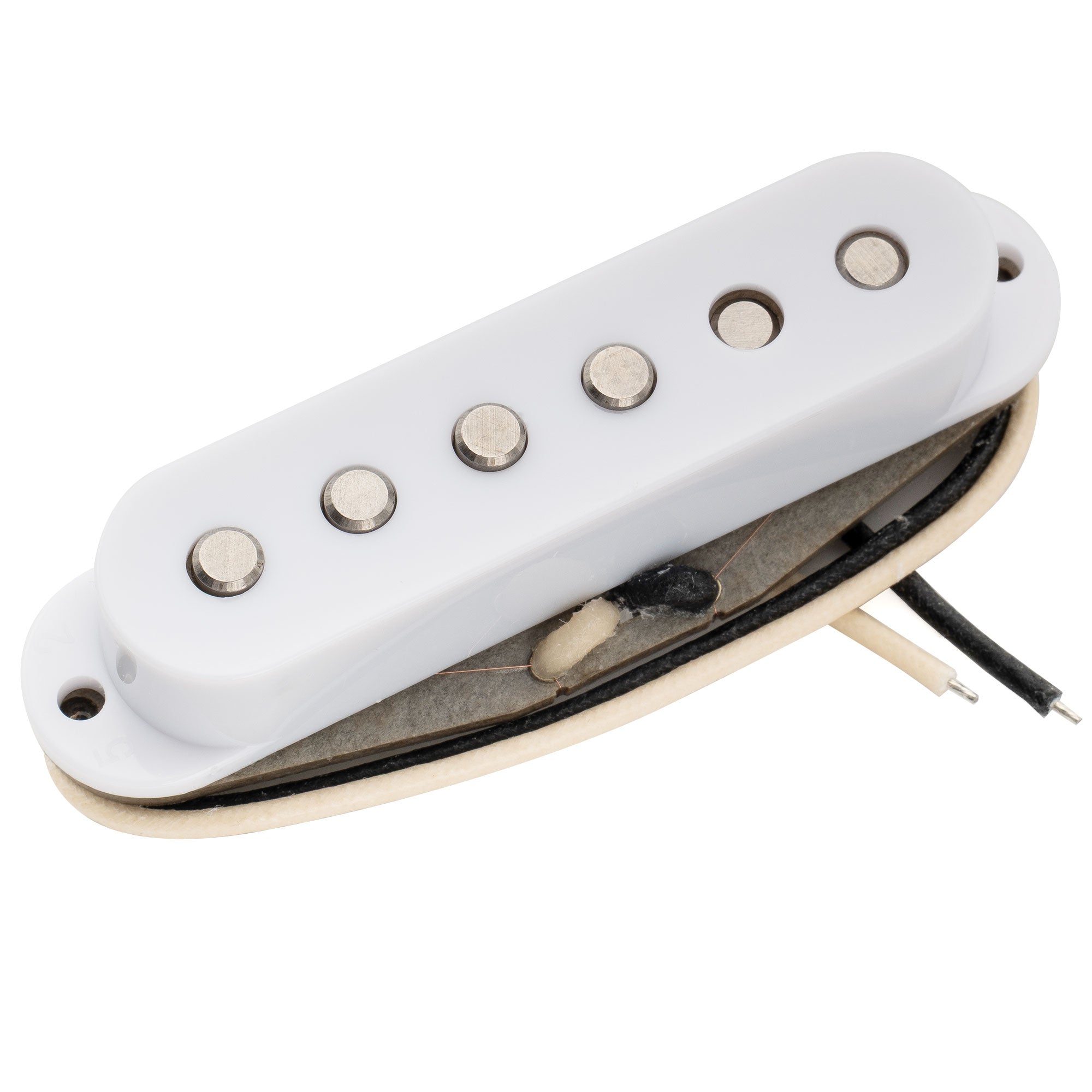 Musiclily Pro ST-TX Staffelte Alnico 5 Single-Coil Halstonabnehmer für Strat-Style E-Gitarre