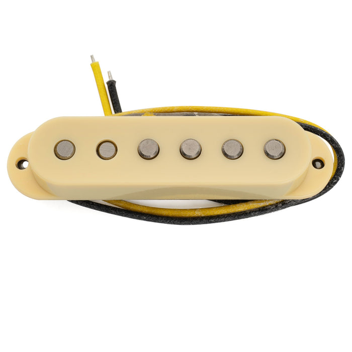 Musiclily Pro ST-TX スタッガードアルニコ5 シングルコイルミドルピックアップ Stratスタイル エレキギター用