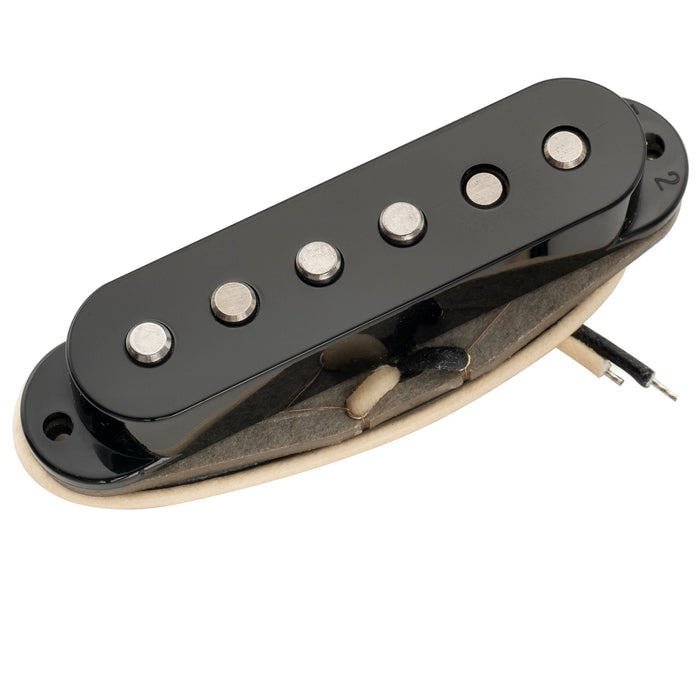 Musiclily Pro ST-TX スタッガード Alnico 5 シングルコイル ブリッジピックアップ for Strat スタイル エレキギター