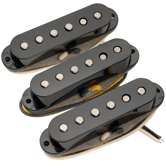 Musiclily Pro ST-FAT50S スタッガードアルニコ5 シングルコイルネック/ミドル/ブリッジピックアップセット Stratスタイル エレキギター用
