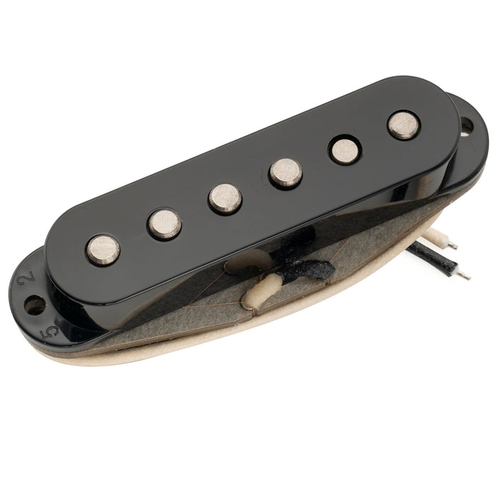 Musiclily Pro ST-FAT50S スタッガードアルニコ5 シングルコイルネックピックアップ Stratスタイル エレキギター用