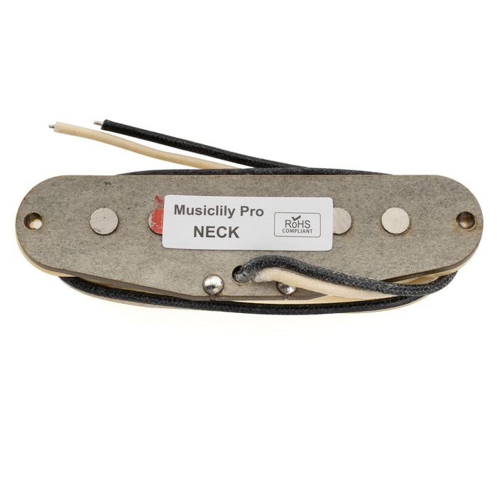 Musiclily Pro ST-FAT50S スタッガードアルニコ5 シングルコイルネックピックアップ Stratスタイル エレキギター用