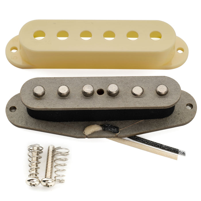 Musiclily Pro ST-FAT50S スタッガードアルニコ5 シングルコイルネックピックアップ Stratスタイル エレキギター用